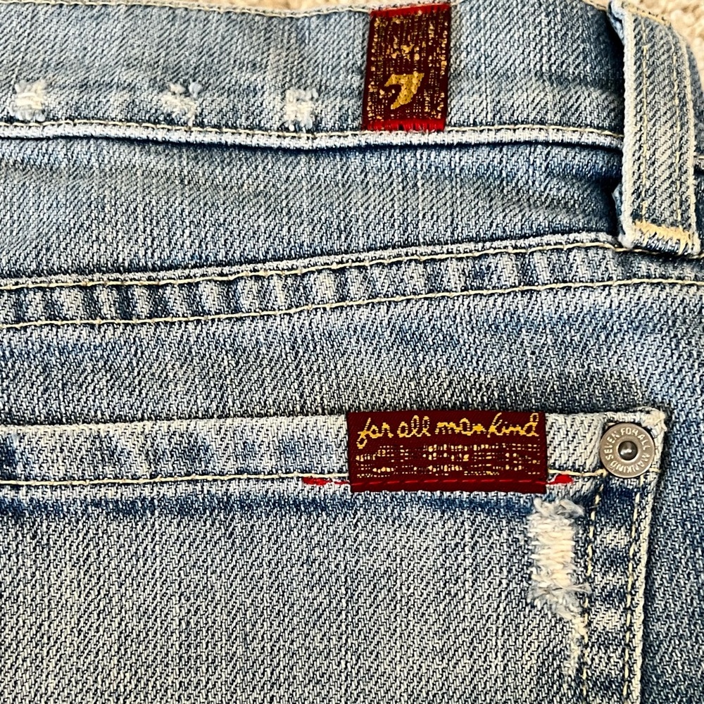 7 for all Mankind denim shorts 26
